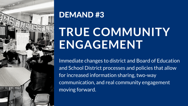 Demand #3: True Community Engagement